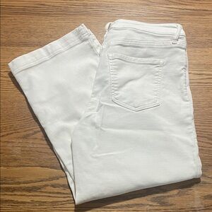 Maurices Women's Crisp White Ankle Jeans